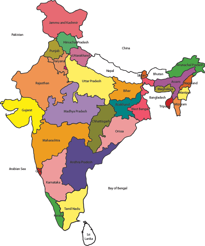Map of India